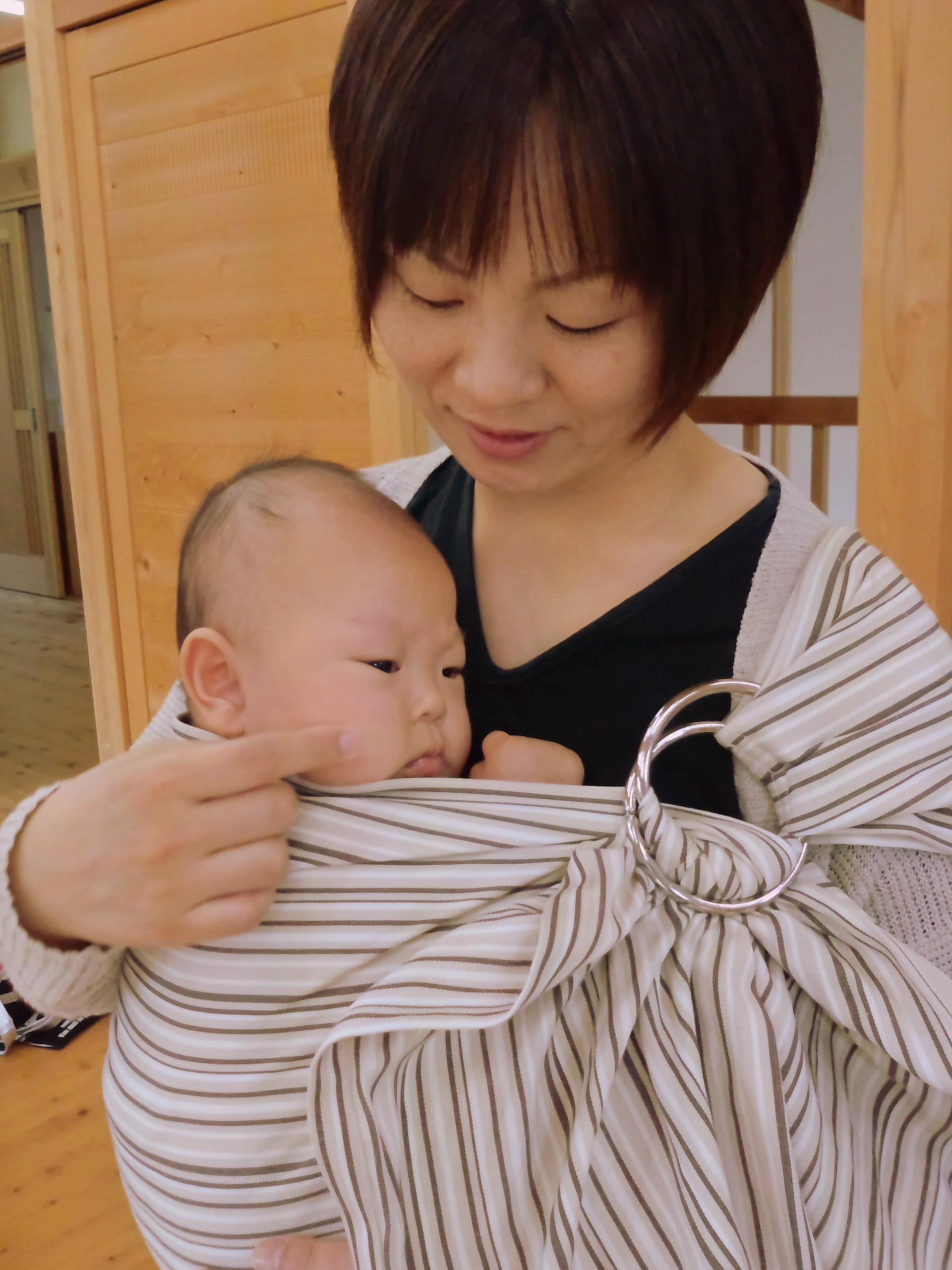 10月の様子 まぁるい抱っこ スリングの会